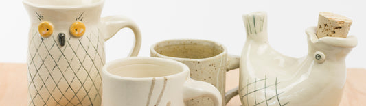 A selcection of ceramic pieces from May Fan Leung.