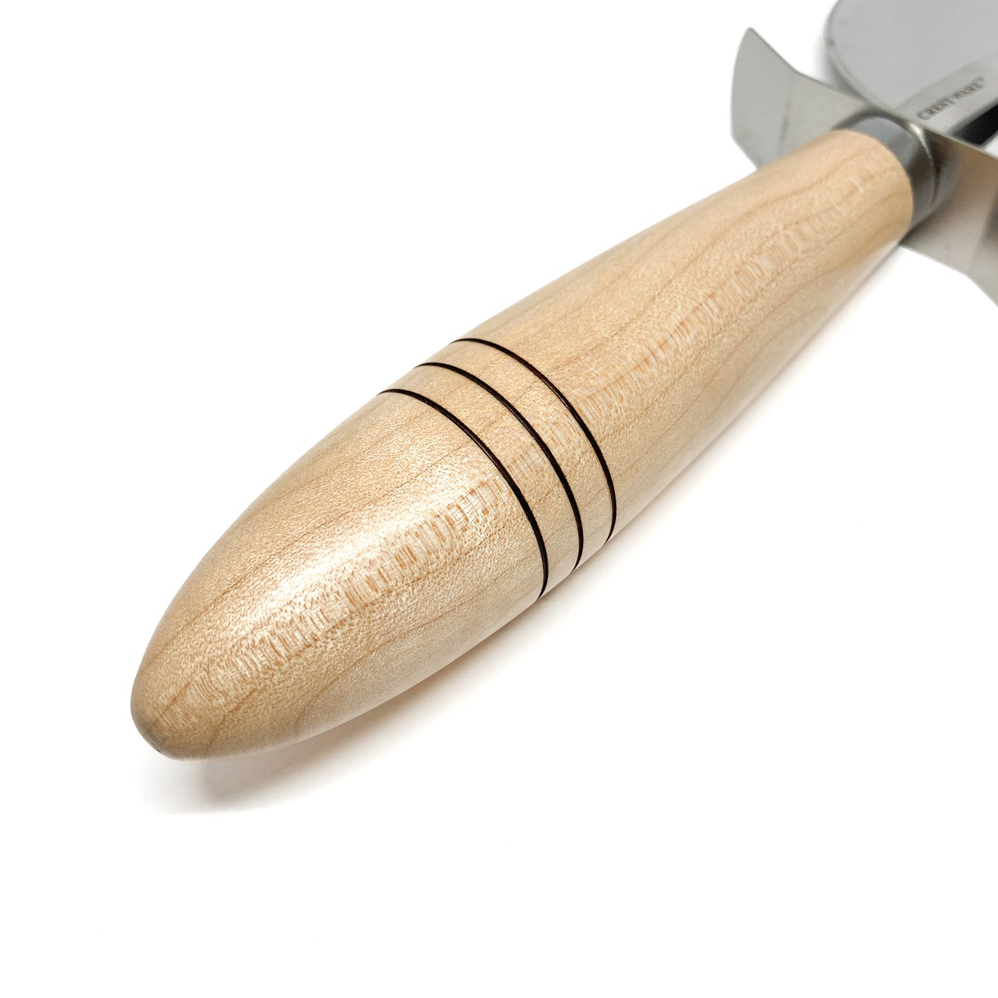 Woodturned Pizza Cutter