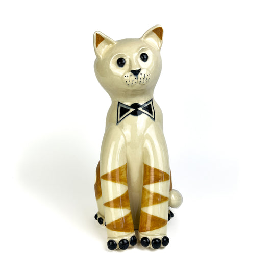 Large Ceramic Cat Sculpture