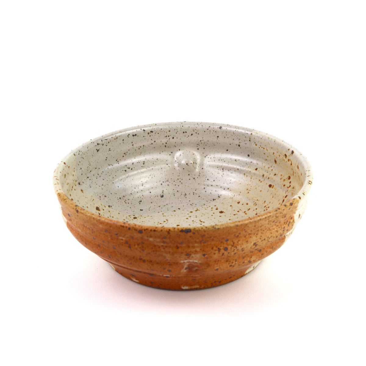 White and Orange Bowl