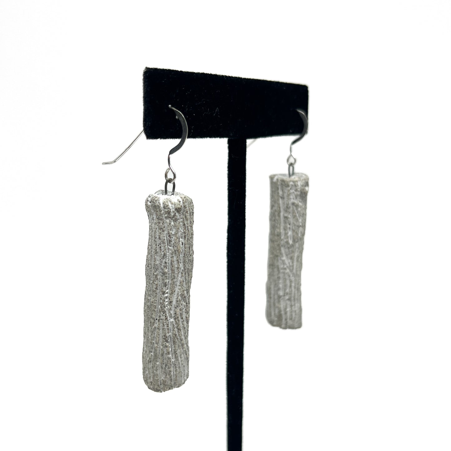 Grey Driftwood Earrings