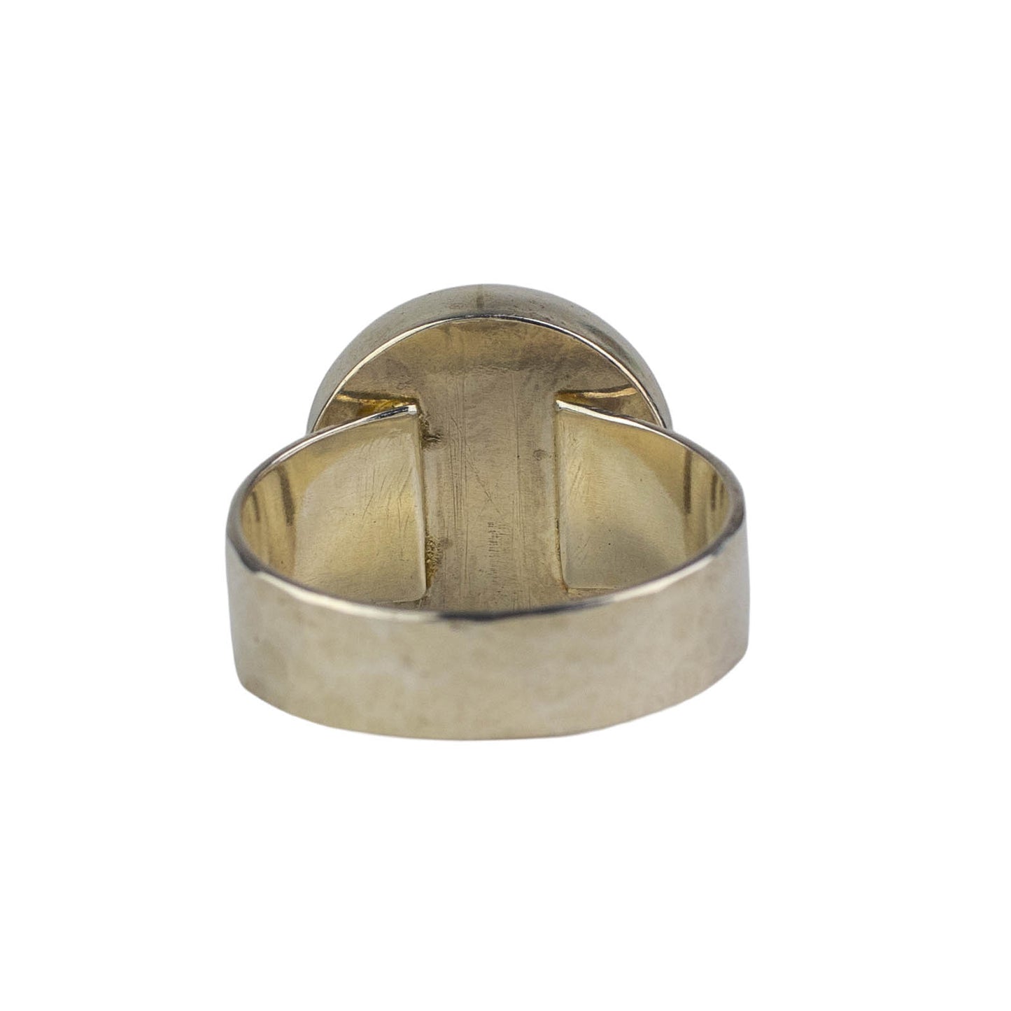 Coin pearl ring