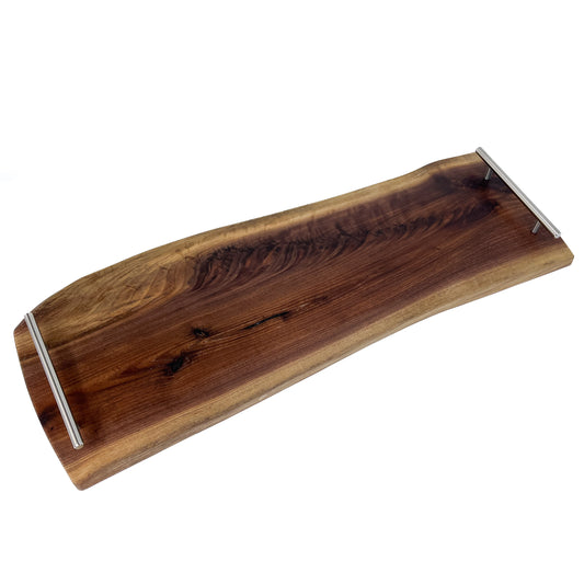 Walnut Charcuterie Board with Handles #39