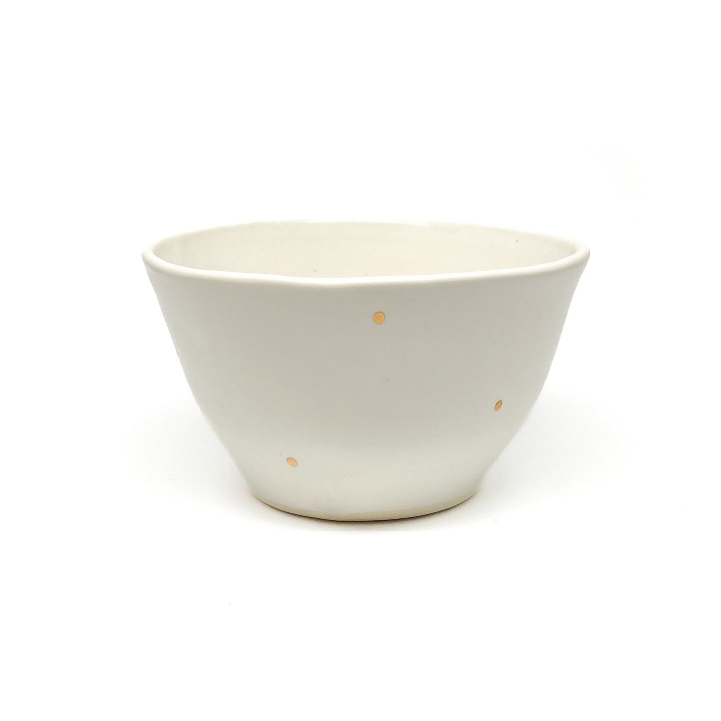 Small Gold Dot Bowl