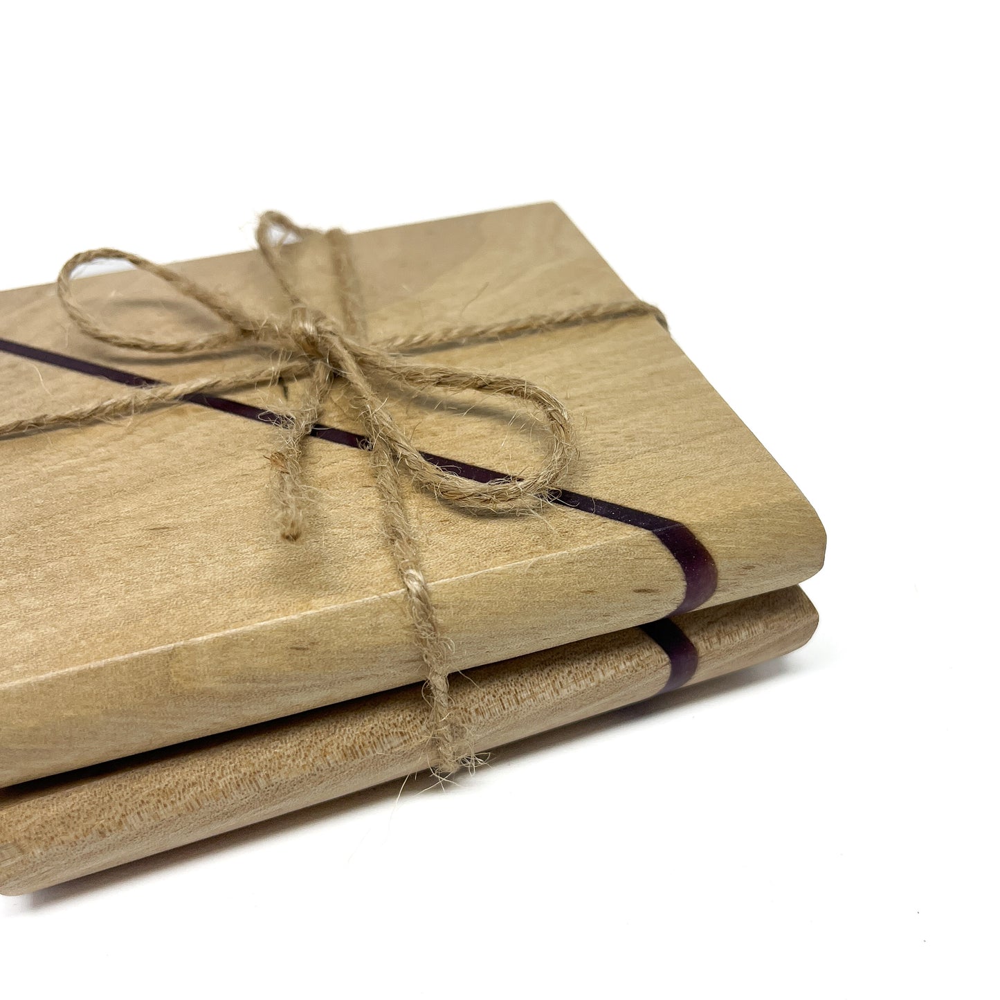 Purple Accent Coaster Set