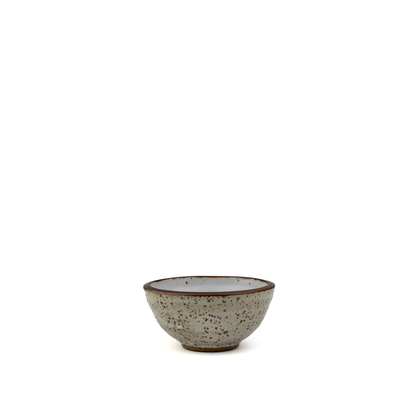 Set of 4 White Speckled Nesting Bowls