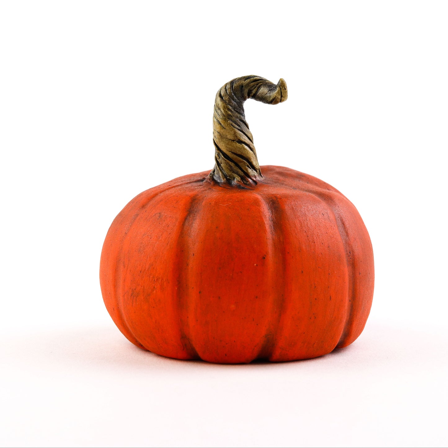 Small Pumpkin Sculpture with Face