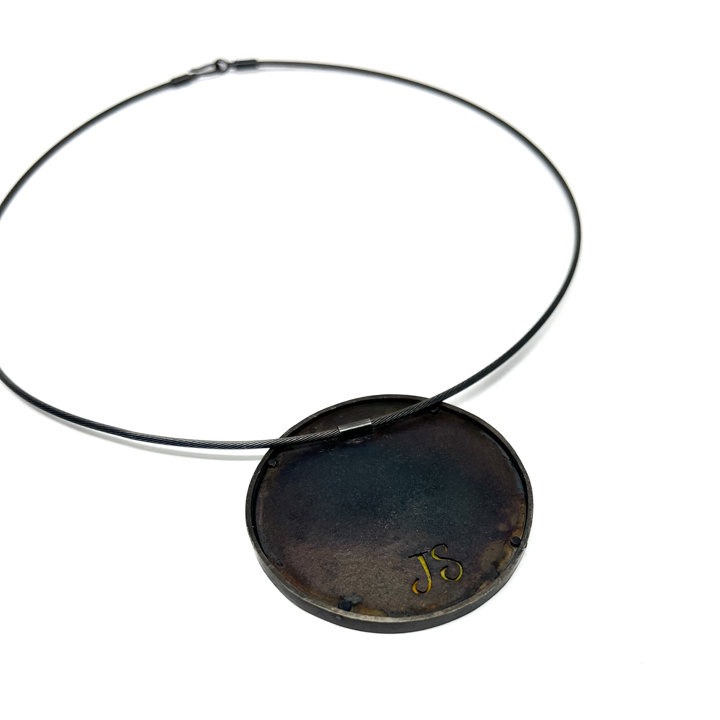 "Stem Cell Slice" Neckpiece