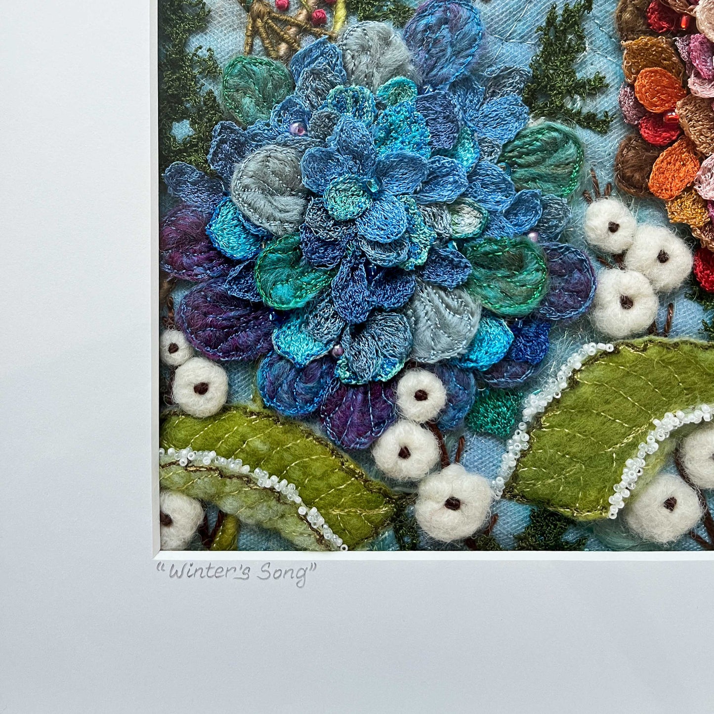 "Winter's Song" Tapestry