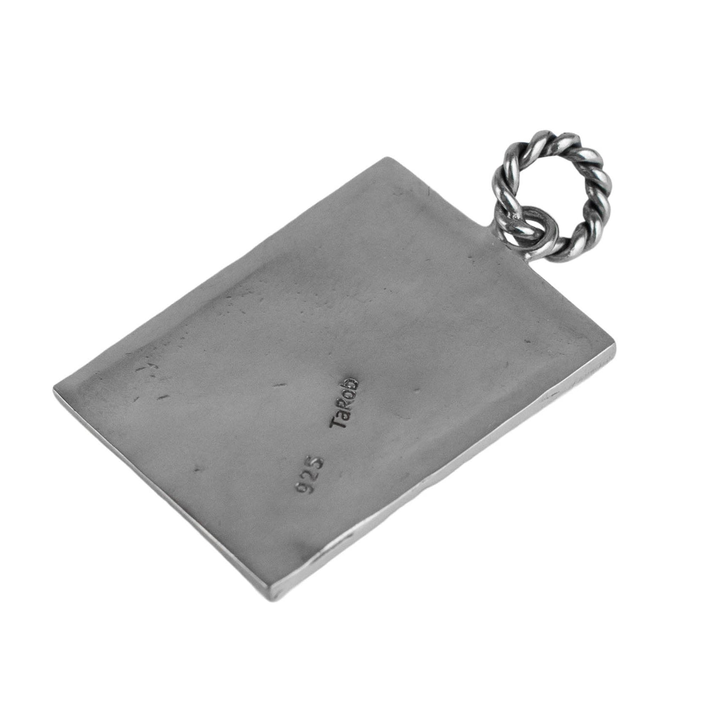 Paris Gargoyle Sterliing Silver Photograph Pendant