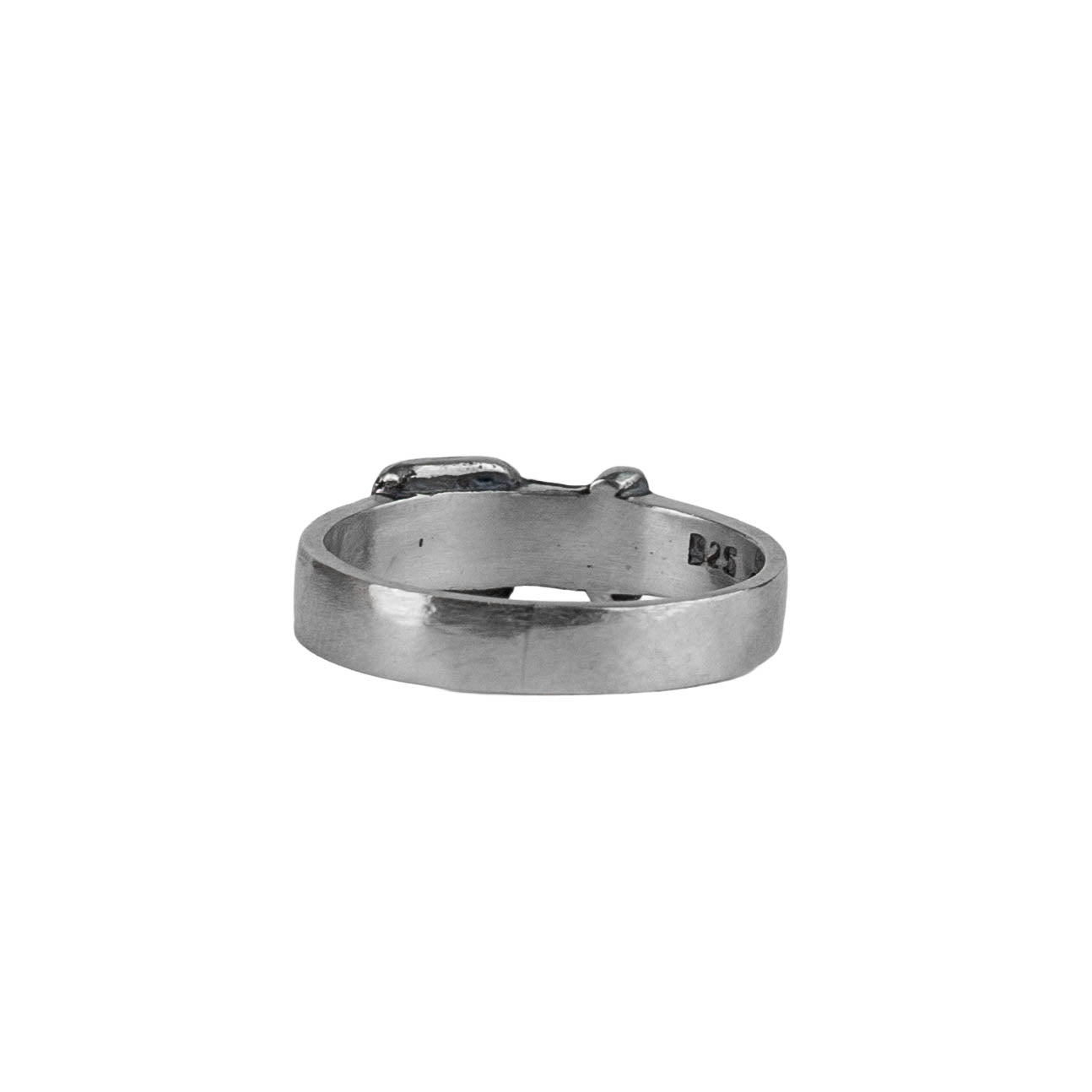 Silver Belt Ring