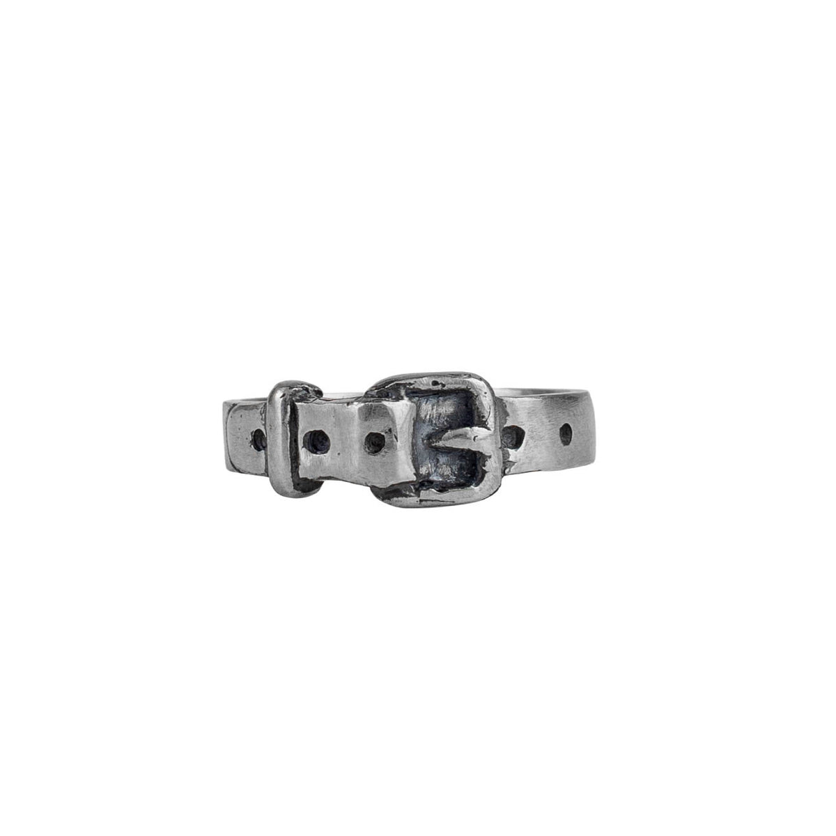 Silver Belt Ring