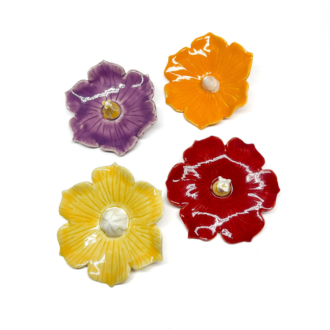 Assorted Porcelain Flowers