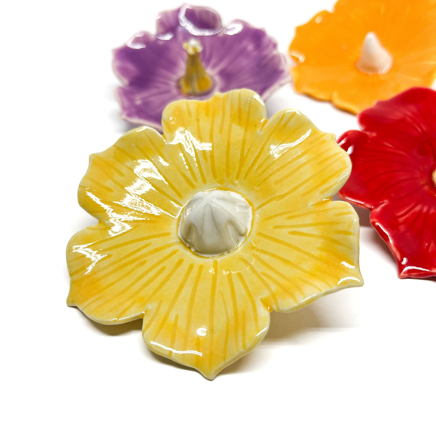 Assorted Porcelain Flowers