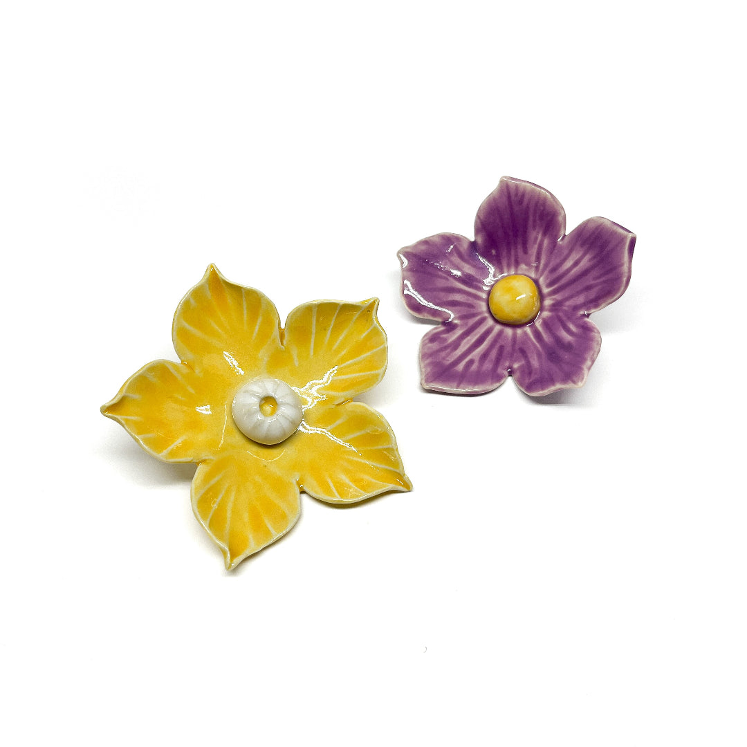 Assorted Porcelain Flowers
