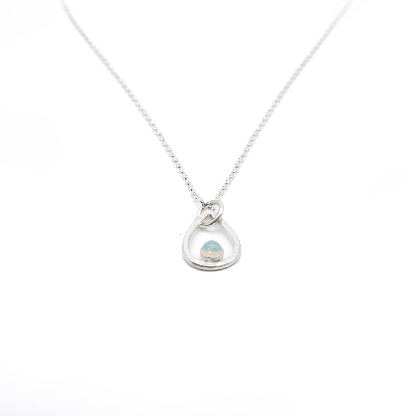 Welo Opal Raindrop Necklace