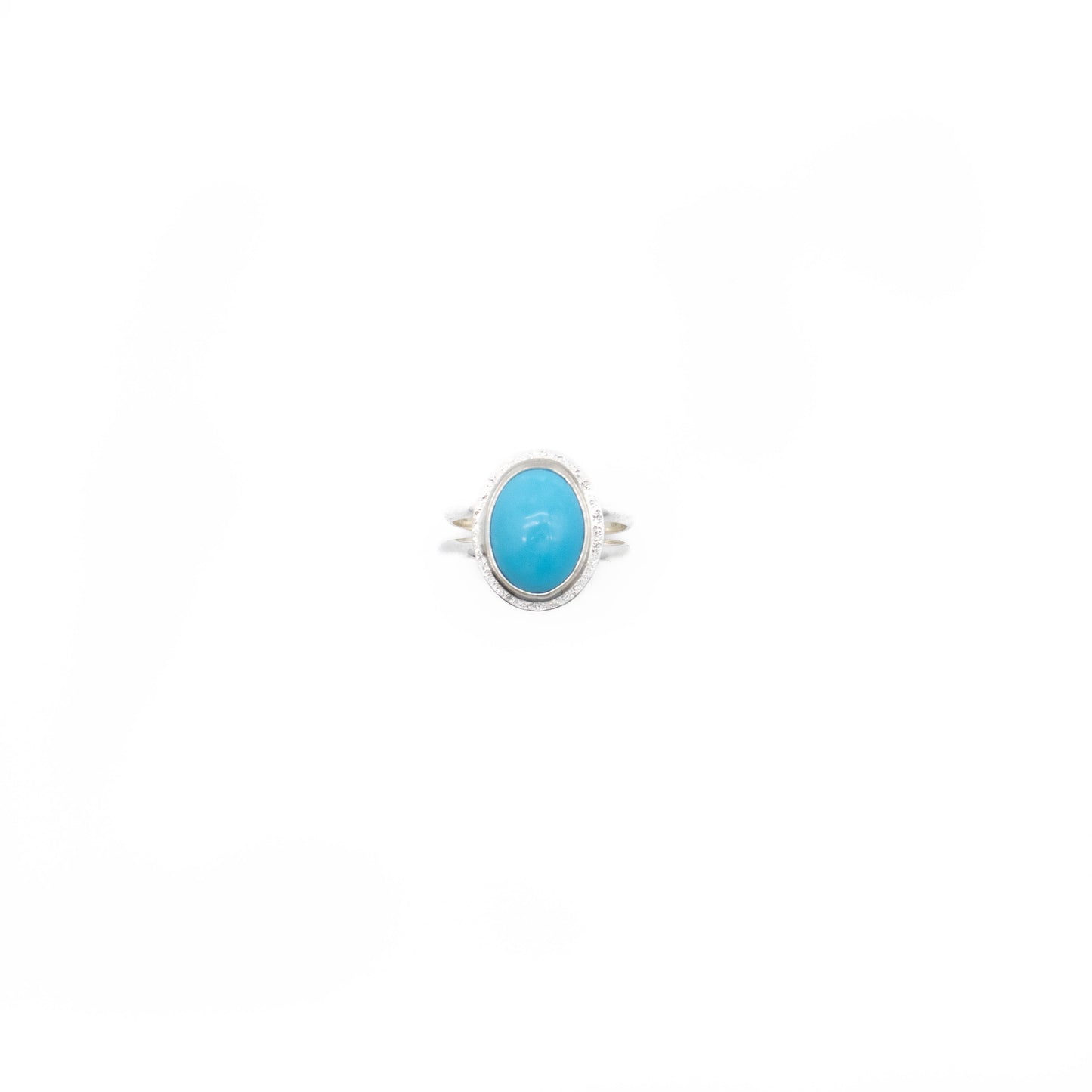 Turquoise Split Shank Ring
