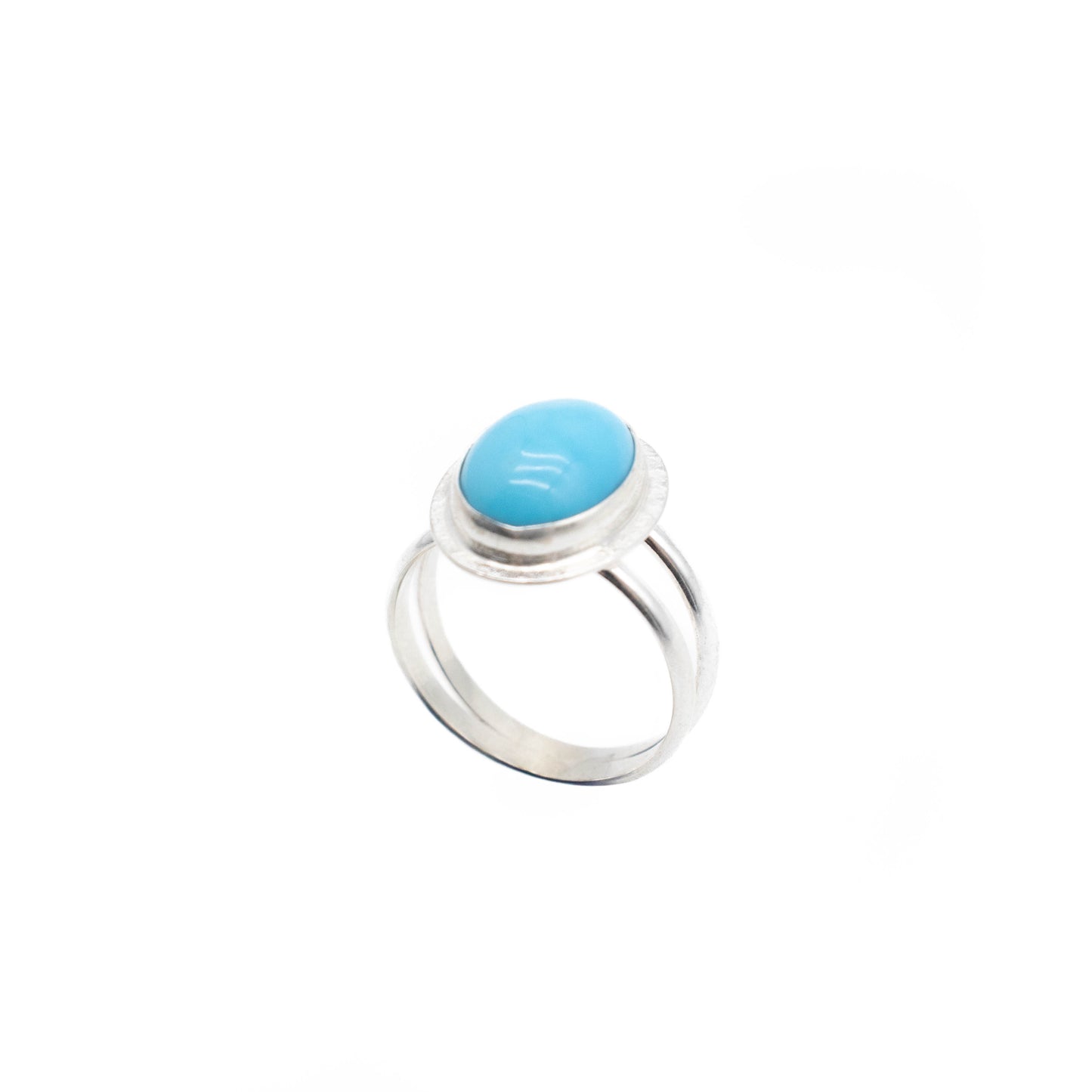 Turquoise Split Shank Ring