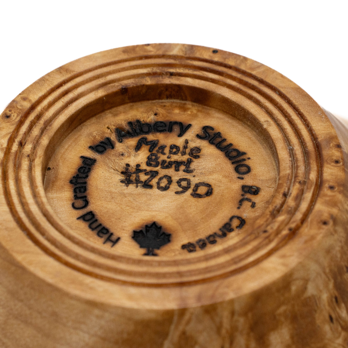 Maple Burl Bowl