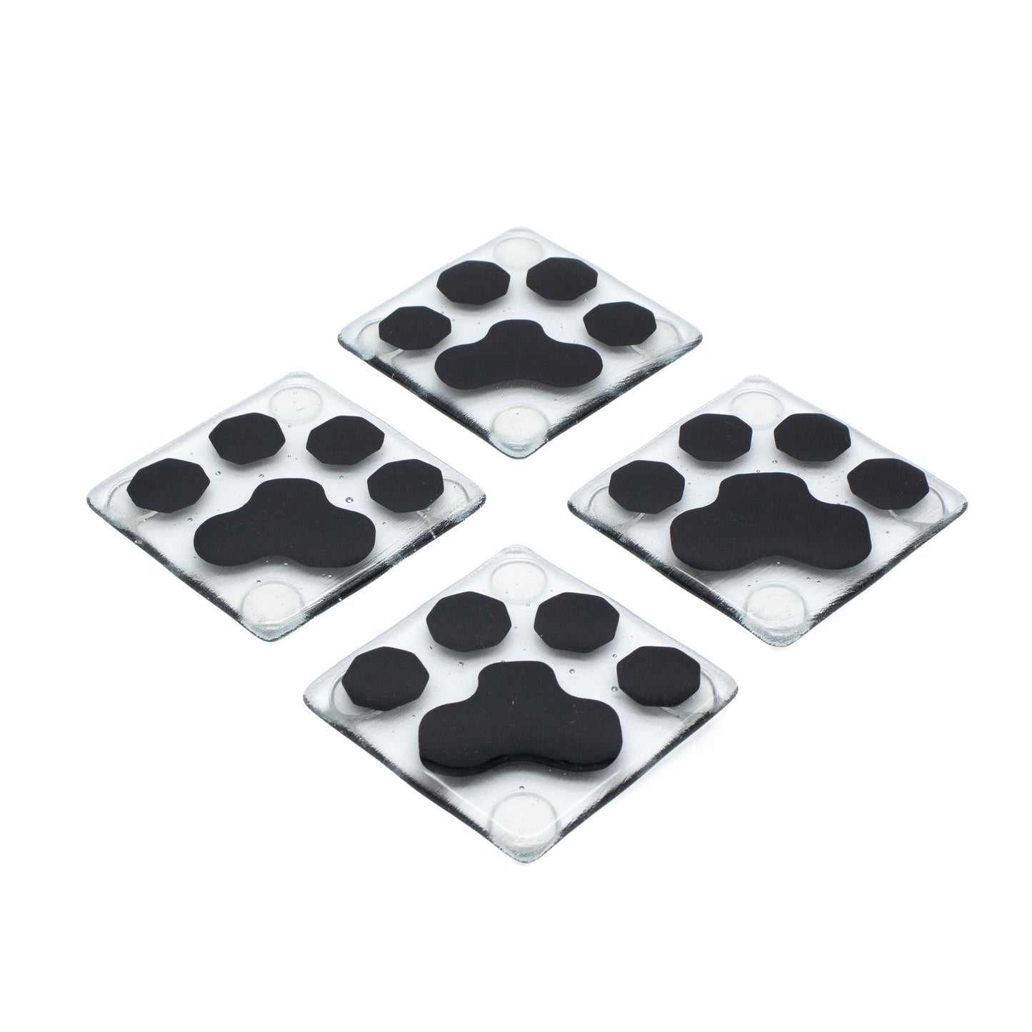 Paw Coasters by Bruce Thurston