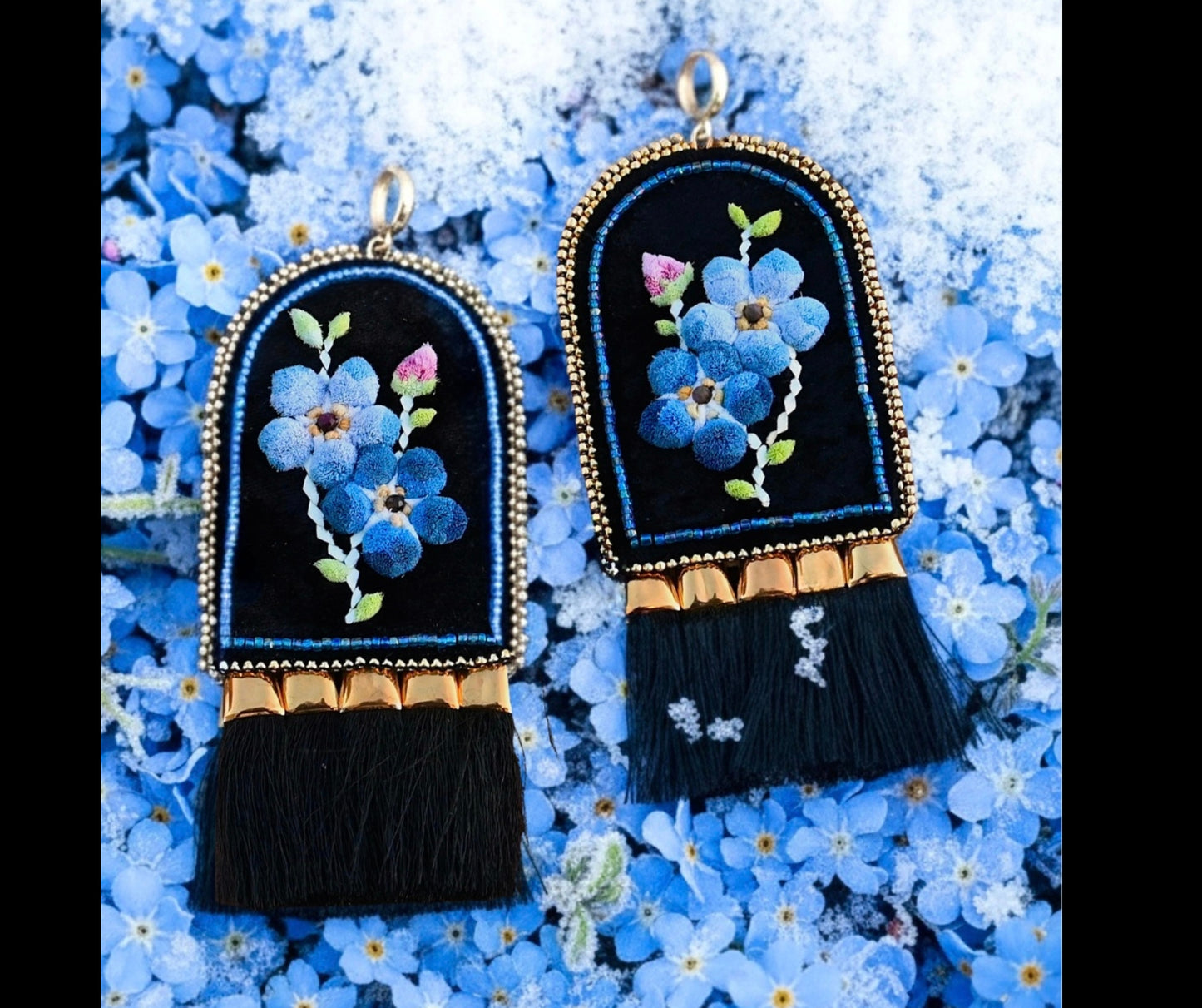 Forget Me Not | My Fancy Auntie Earrings