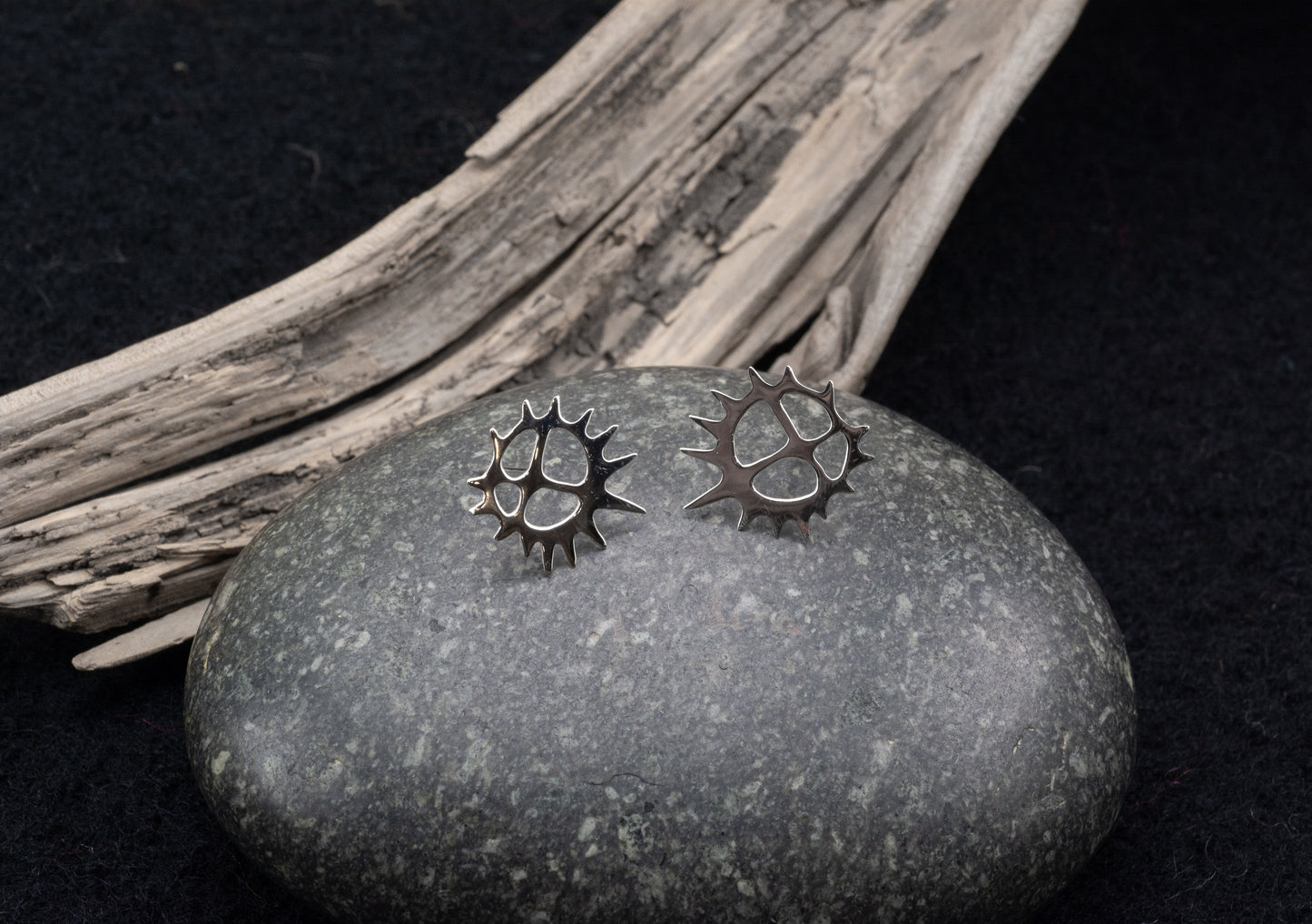 Midnight Sun studs