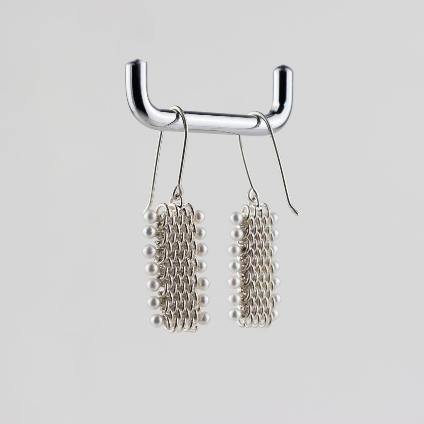 Woven Earrings With Hook
