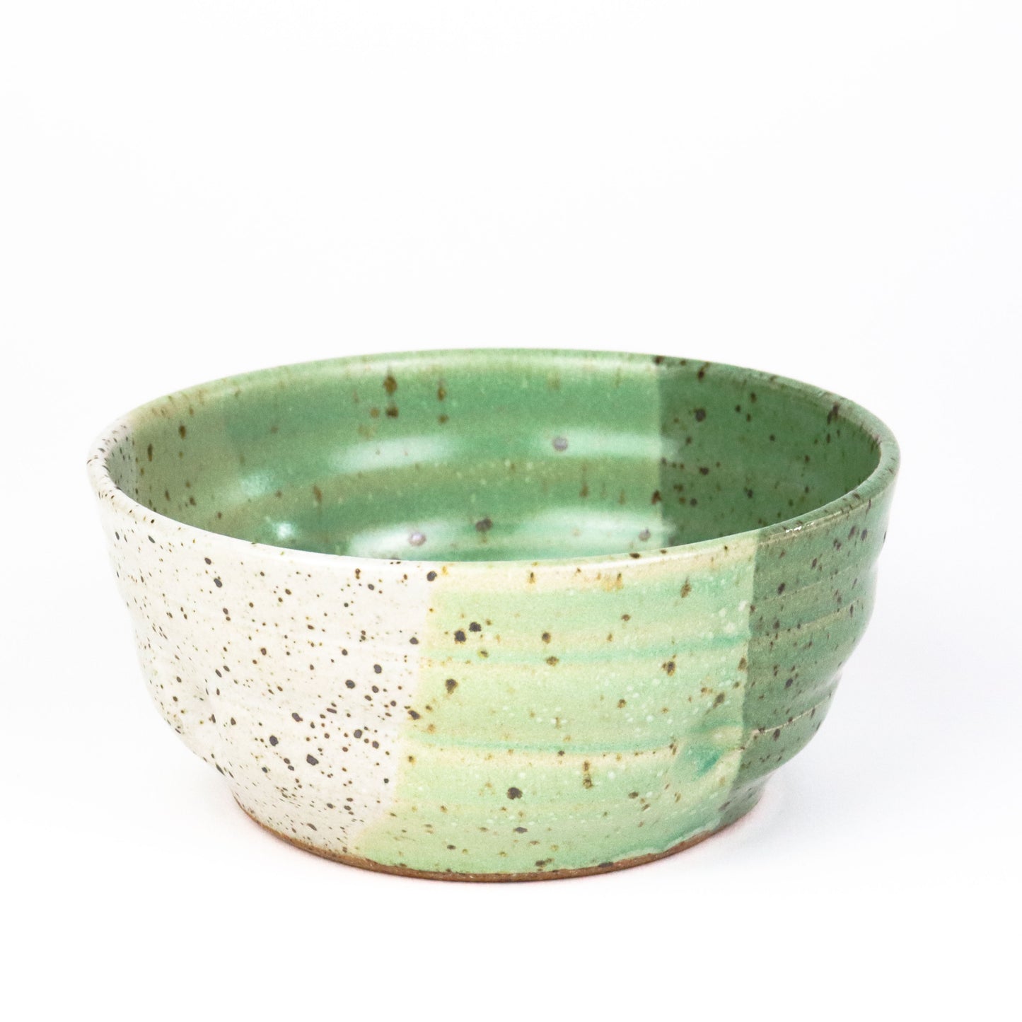 White and Green Bowl
