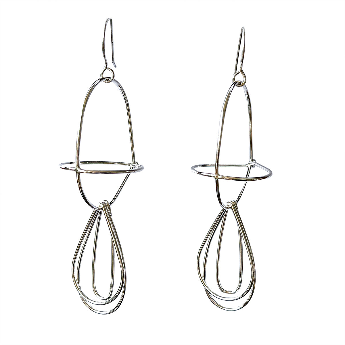 Cages Become Boats earrings