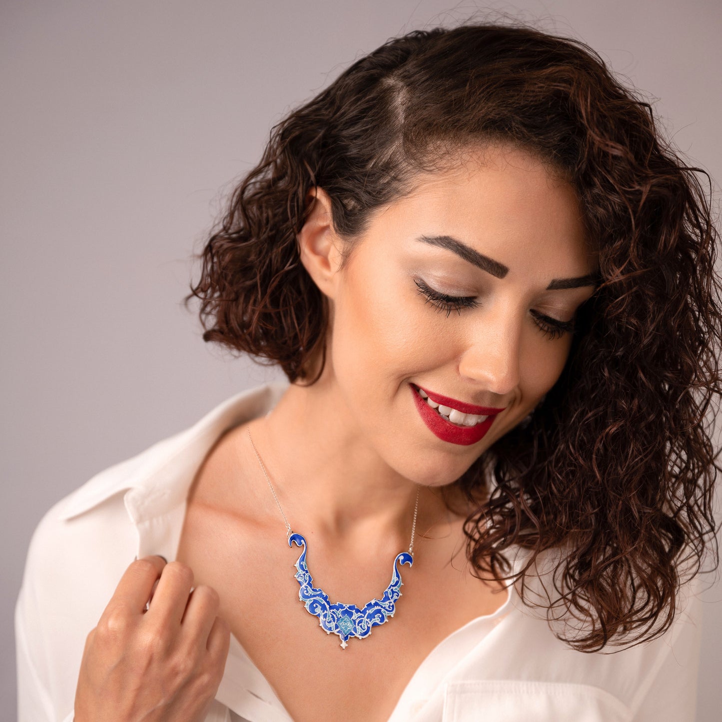 Upside Dome Necklace