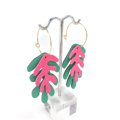 Wakame Seaweed Earrings