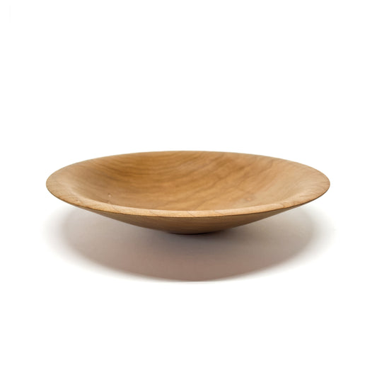 Shallow Curly Maple Bowl