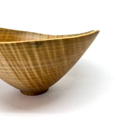 Curly Maple Natural Edge Bowl