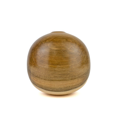 Hollow Form Silver Maple with Small Opening