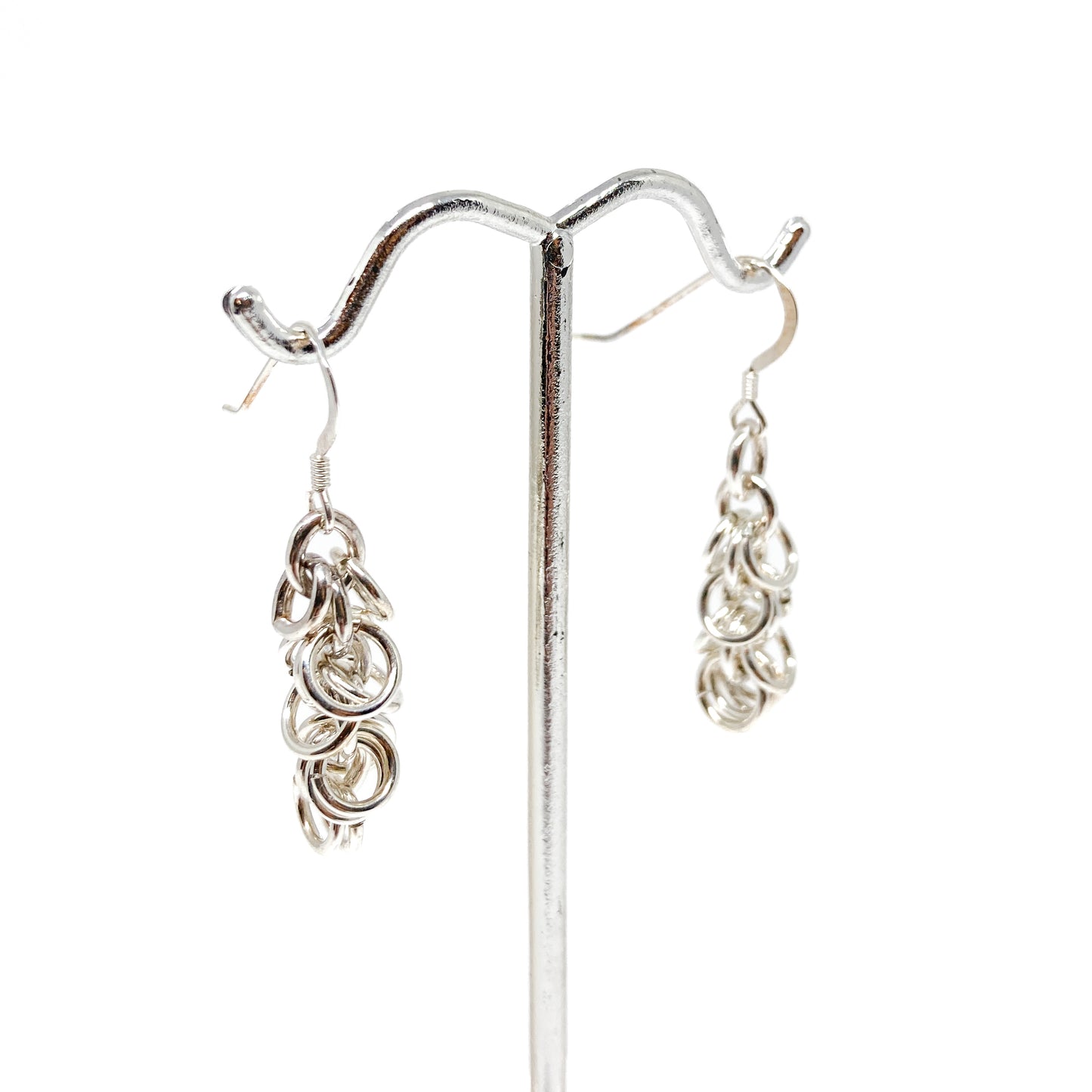 Falling Link Dangle Earrings