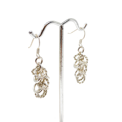 Falling Link Dangle Earrings