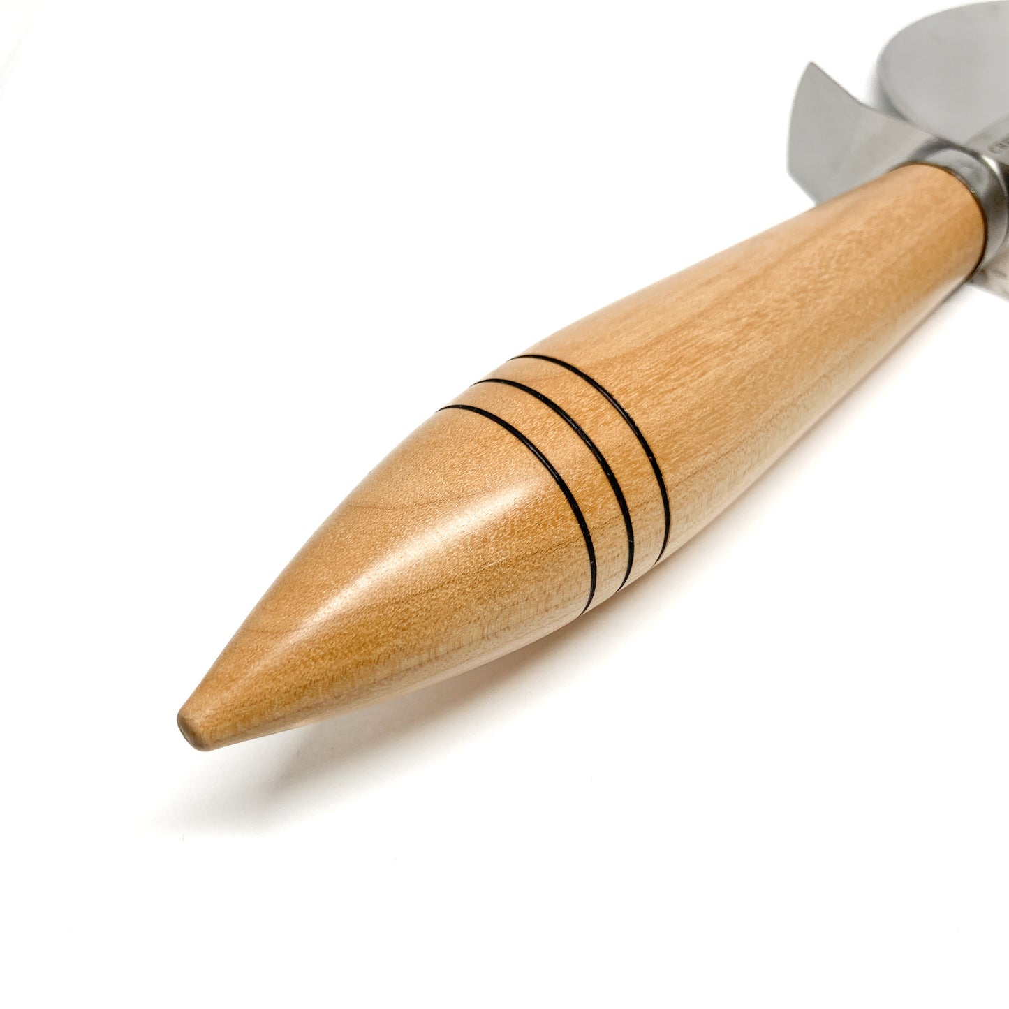 Woodturned Pizza Cutter
