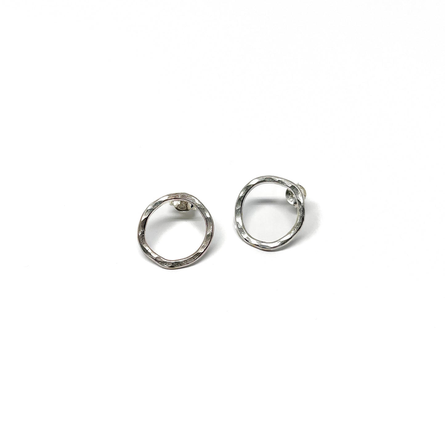 Hammered Loops Earrings