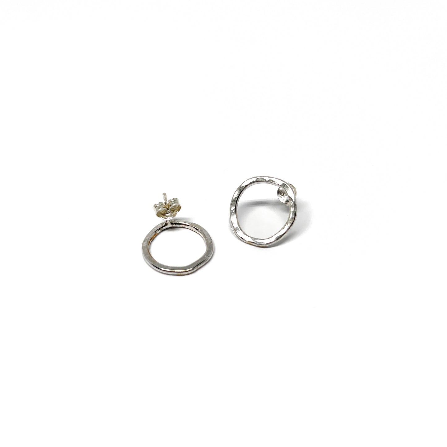 Hammered Loops Earrings