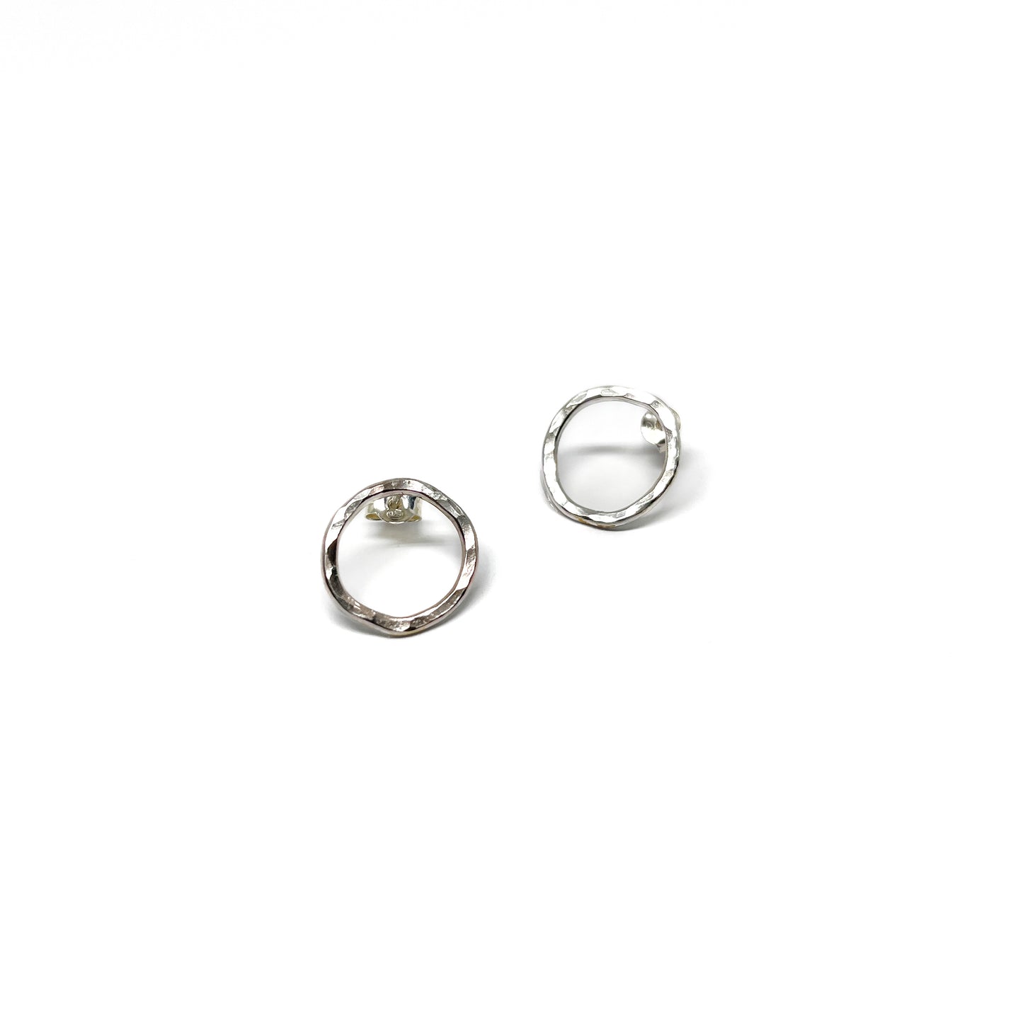 Hammered Loops Earrings