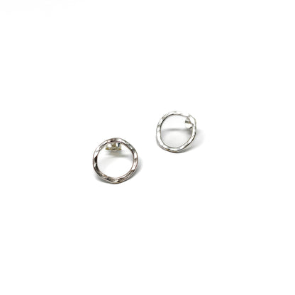 Hammered Loops Earrings