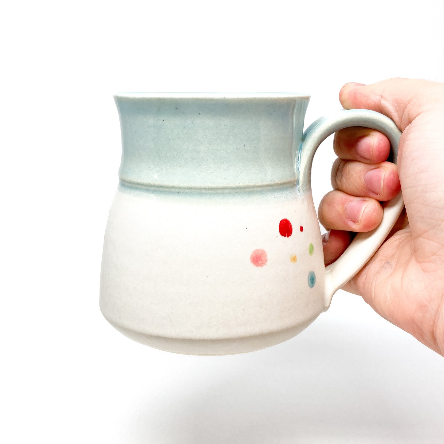 Dot and Brushstroke Mug