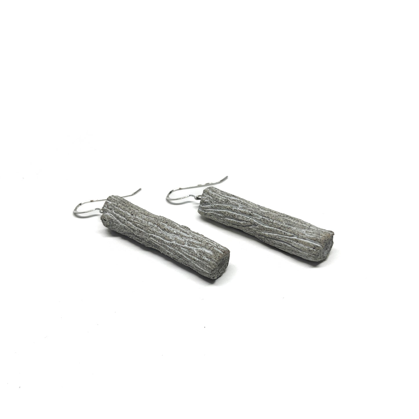 Grey Driftwood Earrings