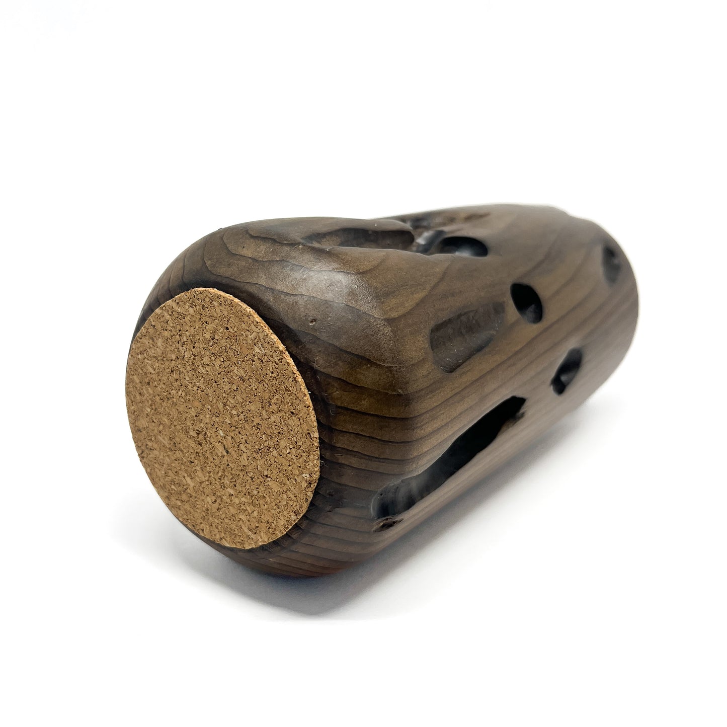 Teredo Wood Cedar Bottle Vase