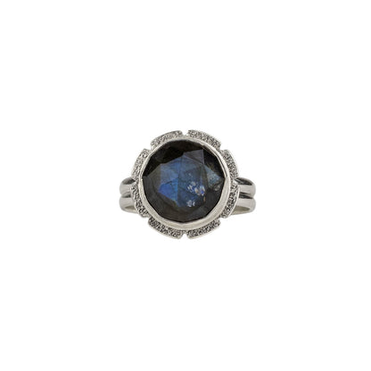 Labradorite ring