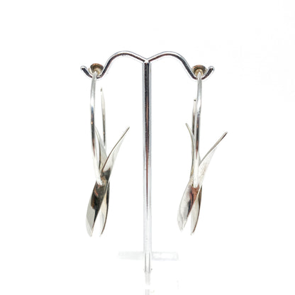 Double Drop Petal Hoops