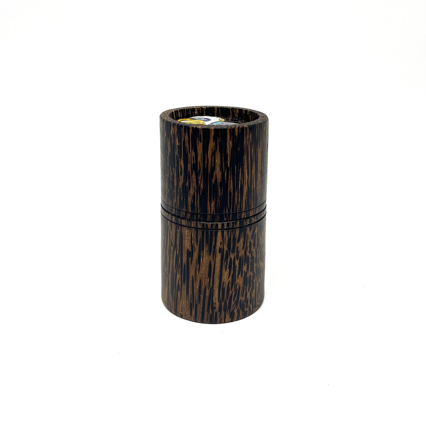 Cylinder Box with Eagle Pin Lid #2027
