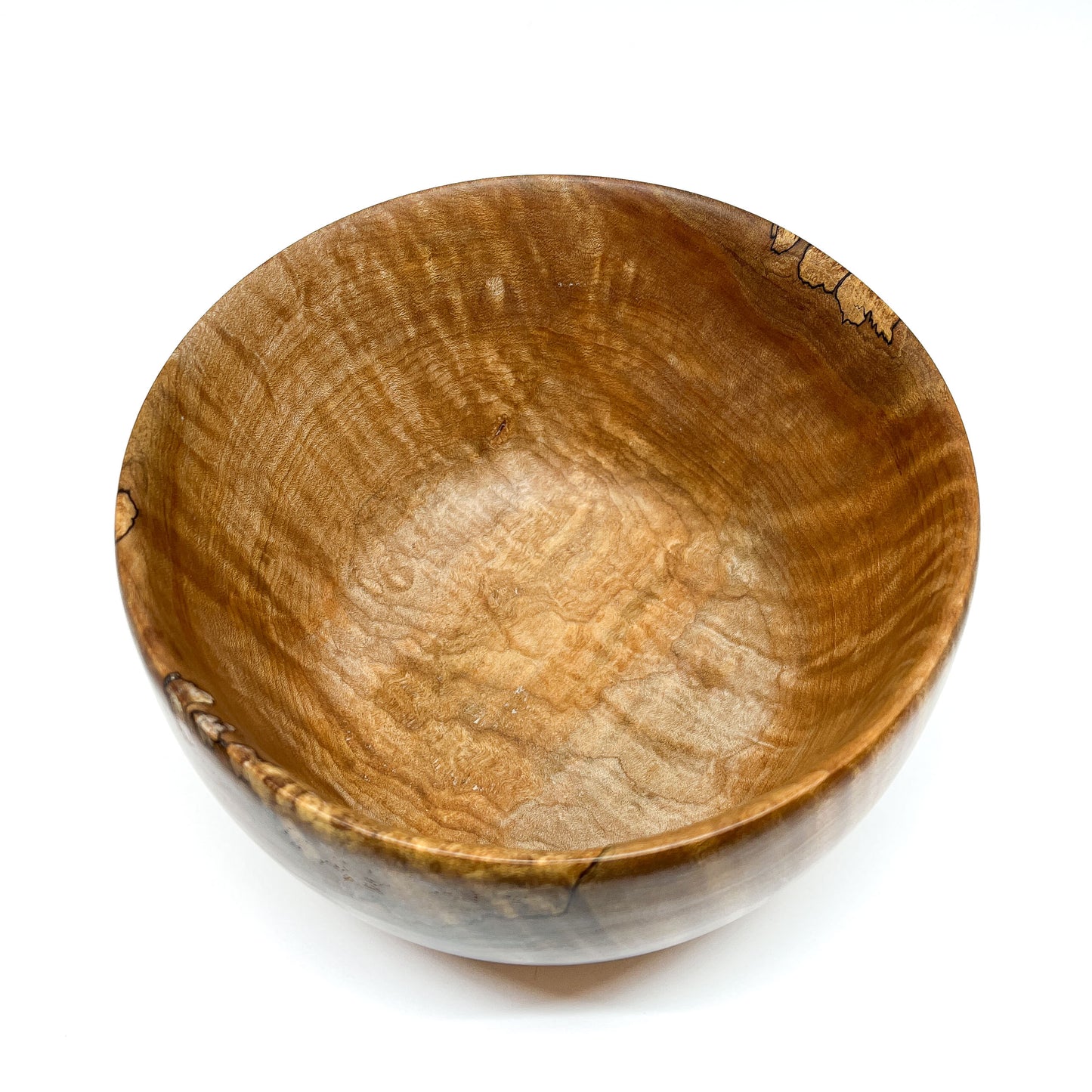 Tall Big Leaf Maple Bowl