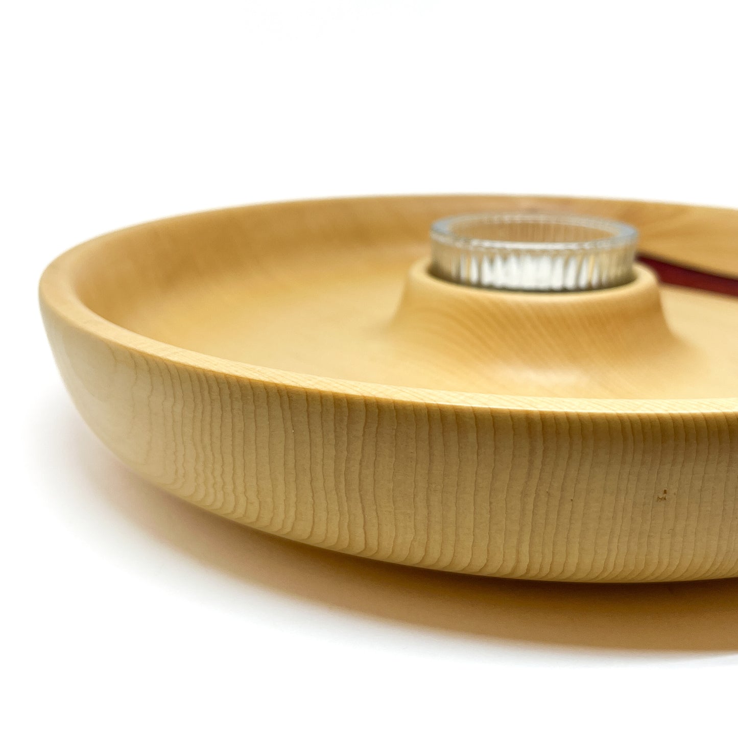 Yellow Cedar Candle Tray #1