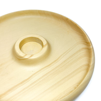 Yellow Cedar Candle Tray #2